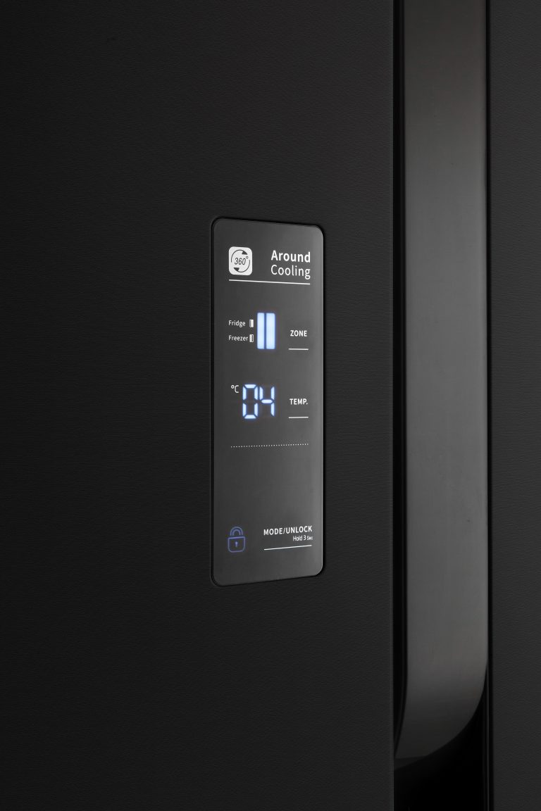 Elvita svart sidebyside kyl och frys CBS4910S Elvita